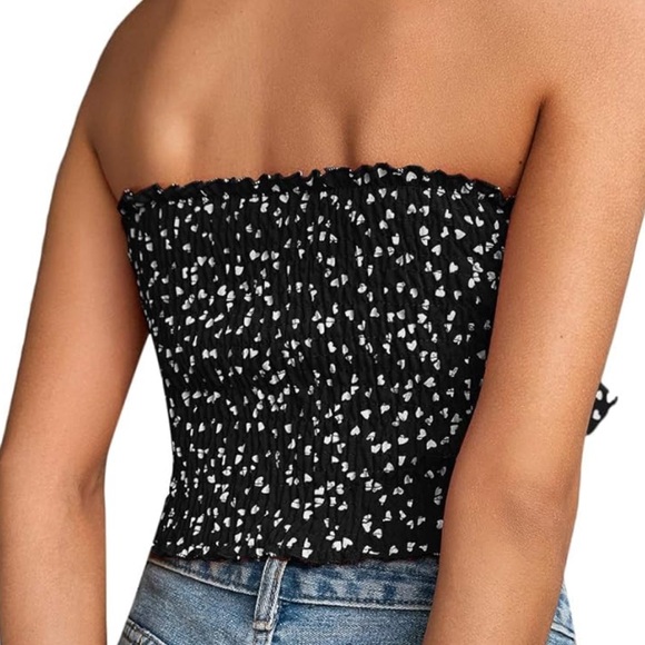 Tie crop top - Picture 3 of 4